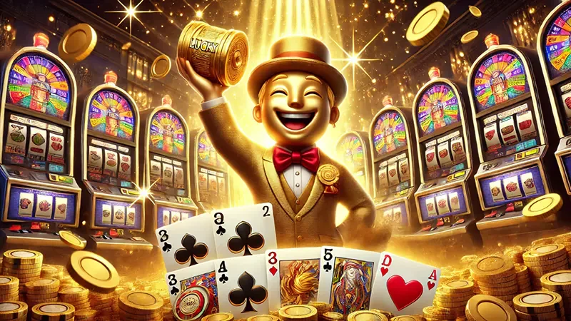 ภาพประกอบเกมสล็อตและแสงสีจาก w299